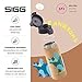 Sigg - Isolierte Trinkflasche Kinder - Shield Therm One Rawsome - Kohlensäuregeeignet - Auslaufsicher - Spülmaschinenfest - BPA-frei - 90% recycelter Edelstahl - Sandbraun mit Dinosaurier - 0,5L
