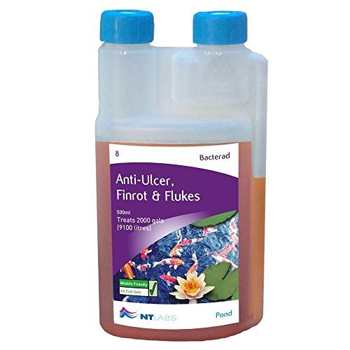 NT Labs Pond Aid Bacterad Anti-Ulcer, Fin-Rot & Flukes 1ltr 1200g