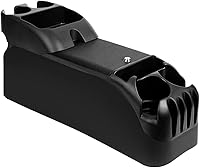 Moblorg Center Console for Minivans SUVs - Extra Cup Holders, Large Storage, Made in USA Black 27x11.5x8.5in