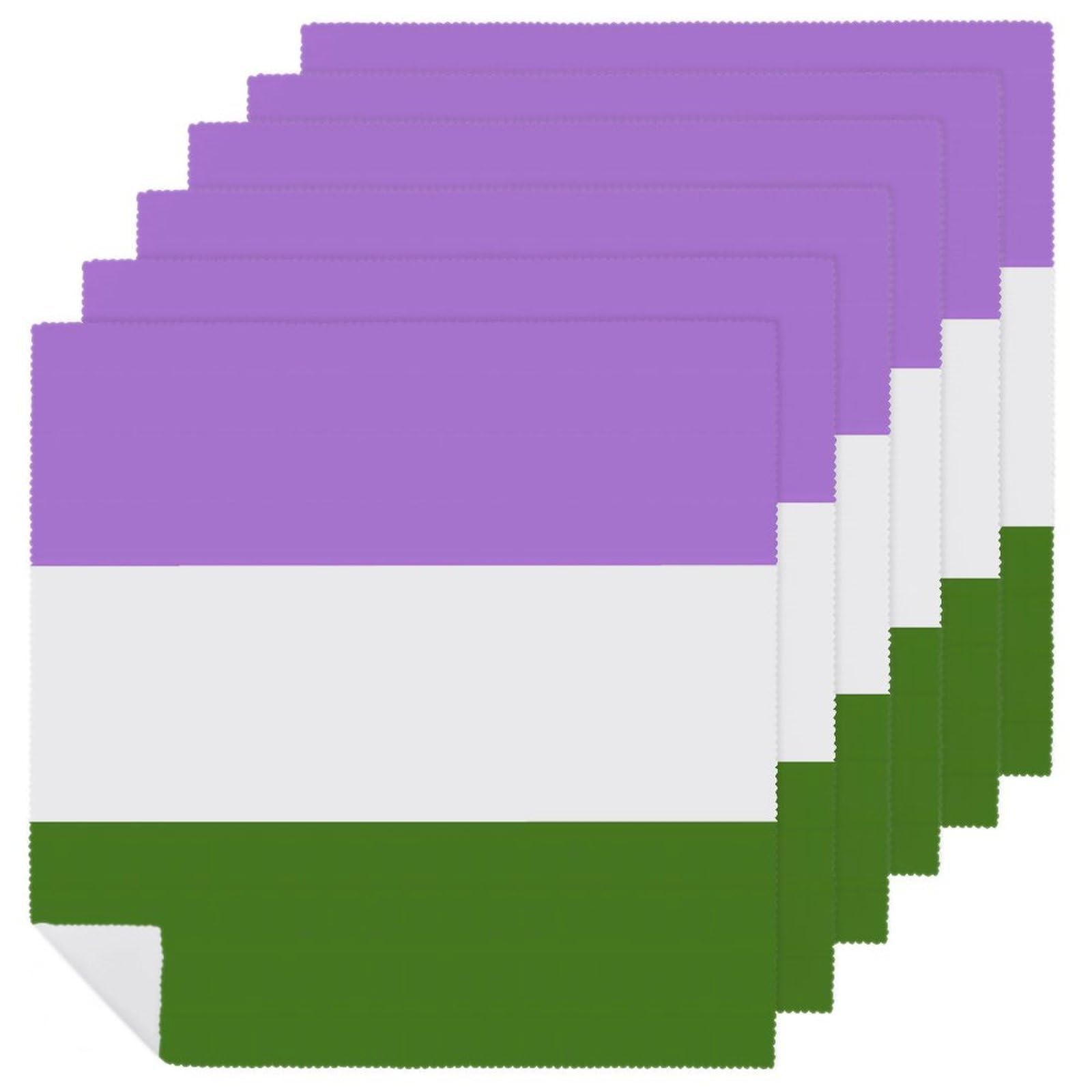 Servilleta de mesa suave Genderqueer para decorar fiestas y banquetes elegantes