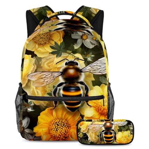Sac à dos avec trousse ensemble de cartables enfants garçons filles et ados