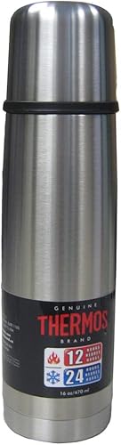 Thermos FBB500SS4 Botella compacta de acero inoxidable aislada al vacío de 16 onzas