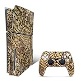 MightySkins Glossy Glitter Skin Compatible With Playstation 5 Slim Digital Edition Bundle - Rattleskin | Protective, Durable High-Gloss Glitter Finish | Easy To Apply & Change Styles | Made in the USA