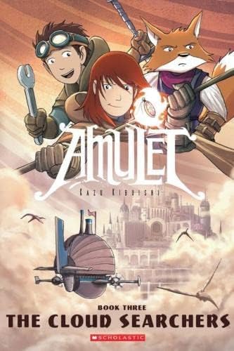 Amulet Series Graphic Novels 8 Books Collection Set By Kazu Kibuishi (The Stonekeeper,Stonekeeper's Curse,Cloud Searchers,Last Council, Prince of the Elves, Escape From Lucien, Firelight, Supernova) - Image 5