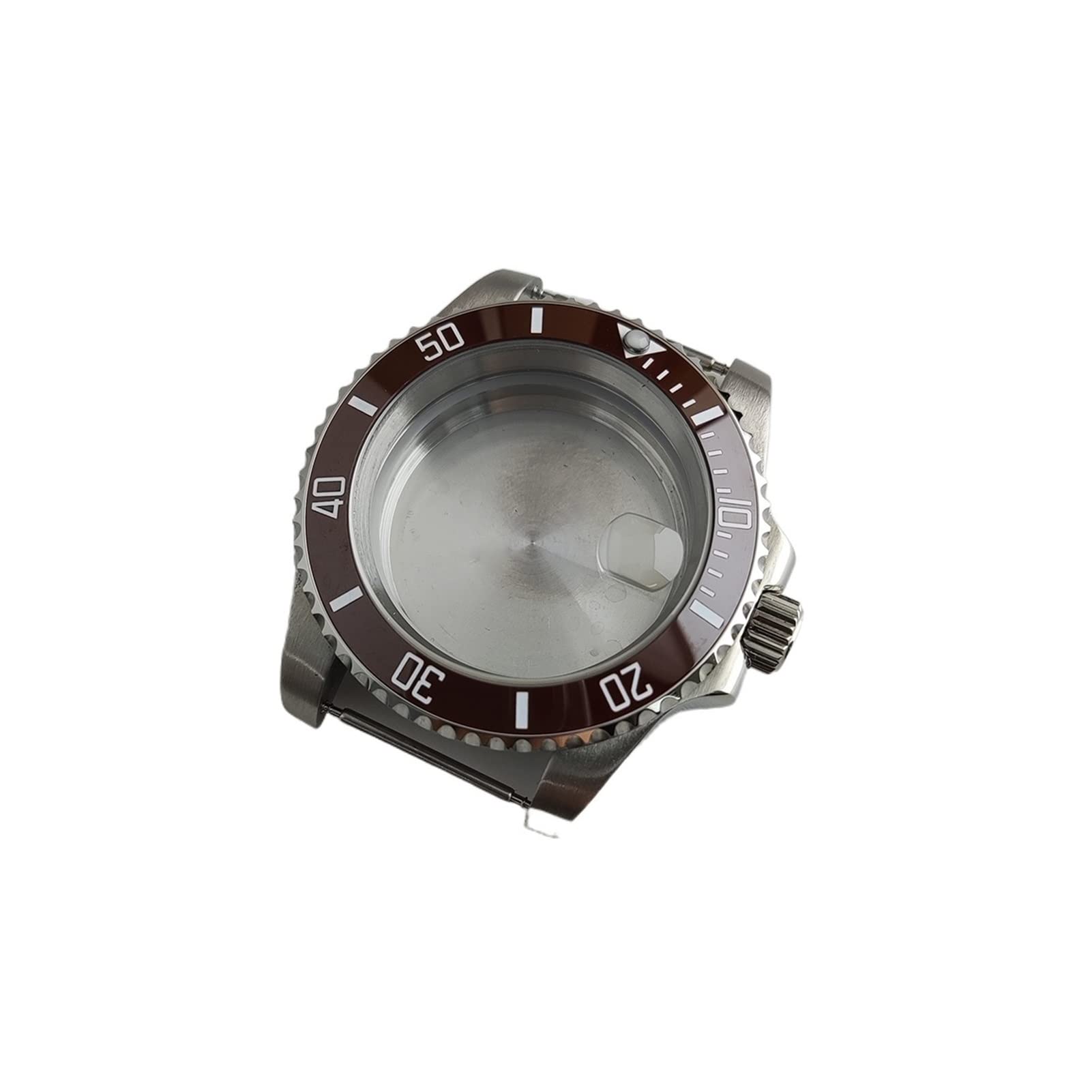 Cassa NH35, Cassa da 40 mm, con Lunetta in Ceramica, Compatibile con Cinturini per Movimento NH35/NH36