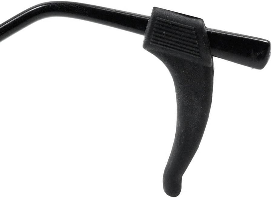 Silicone Anti-Slip Temple Tips Hooks for Glasses/Sunglasses (5 pairs)