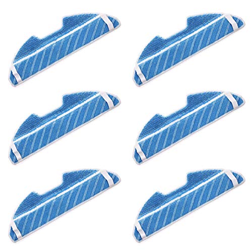 MIRTUX Kit de 6 Mopas para Conga 1290, 1390, 1490 y 1590 - Recambios para Conga de Calidad - Accesorios para Conga de Alta Eficiencia - Repuestos de Mopas para Conga