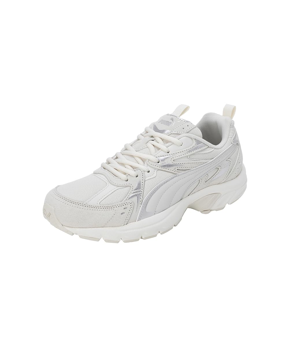 Puma Unisex-Adult Milenio Tech Suede Alpine Snow-Vapor Gray-Frosted Ivory Sneaker - 10 UK (39348903) (B0CB254CK8) Amazon Price History, Amazon Price Tracker