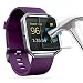 AWINNER® ,Fitbit Blaze Glass Screen Protector Premium HD Clear Tempered Glass with Free Lifetime Replacement Warranty / Ultra High Definition Invisible and Anti-Bubble Crystal Shield (1-Pack)