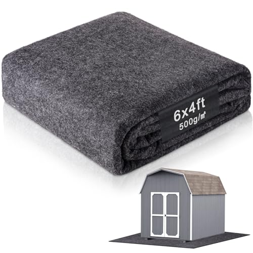 2MM Thickened Outdoor Storage Shed Floor Mat...
