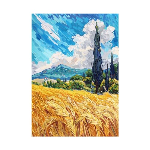 Toile intissée abstraite 60x80cm pour remplacer vos vieux posters sans charme