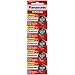 Panasonic CR2032 Lithium 3 Volt Battery (5 pieces)