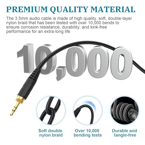 Cable AUX Zosvoses 6.35mm para audífonos 2 m miniatura 4