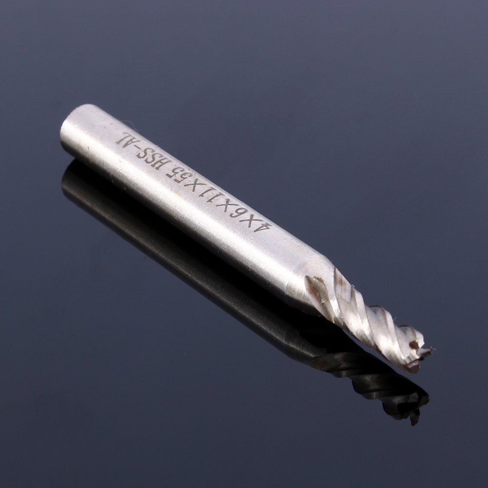 4 Flutes Hss Al End Mill For Metal, Diameter 1mm-25mm, Oem Wholesale