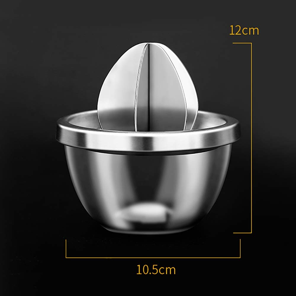 Exprimidores Manuales Mini exprimidor simple de acero inoxidable cítrico lima fruta prensada a mano para Uso Diario