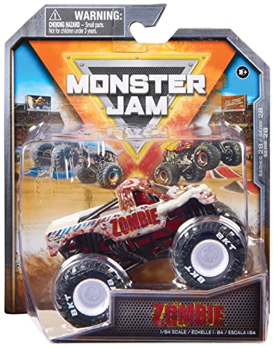 MONSTER JAM - COCHES MONSTER TRUCK 1:64 - 1 Monster Jam Metálico Auténtico a Escala 1:64 - Modelo Aleatorio - 6044941 - Juguetes Niños 3 años +