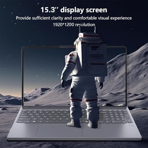 Image of Lenovo IdeaPad Slim 3X 15.3 Inch Touchscreen Laptop, Snapdragon X Processor(> i7-1355Uz), 16GB Memory, 2TB SSD, Copilot Plus PC, Windows 11 Home, 22-Hr Battery Life, Luna Grey