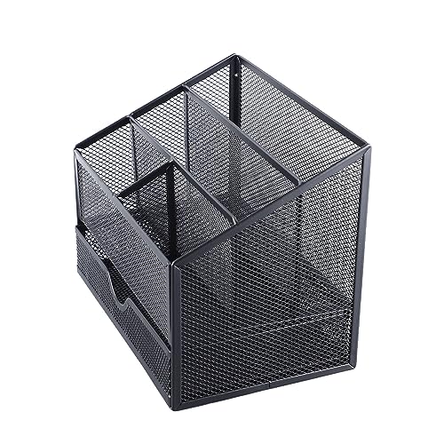 Organisateur de table de bureau durable en métal rigide avec tiroirs amovibles de rangement de précision