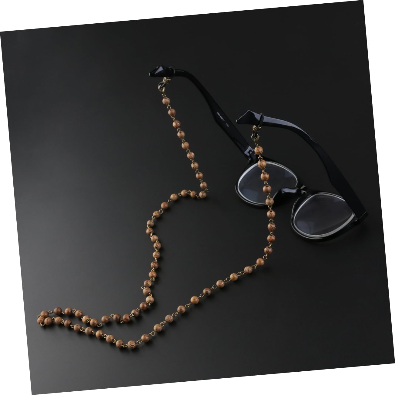 GALPADA 3piezas Cadena De Gafas De Madera De Pollo Accesorio De Collares Para Gafas Cuerda De Abalorios Para Sol y Lectura Diseño Elegante y Duradero