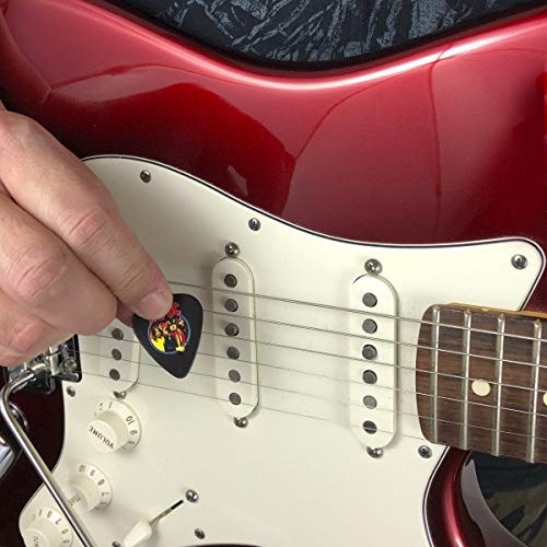 Perri’s Leathers Ltd. – Médiators Pour Guitare – Celluloïd – AC/DC – Produit Officiel sous Licence – Motifs assortis… - Les Beatles, Paul McCartney, John Lennon, RIngo Starr, George Harrison Perri's Leathers Ltd. - Médiators Pour Guitare - Celluloïd - AC/DC - Produit Officiel sous Licence - Motifs assortis… – Image 3