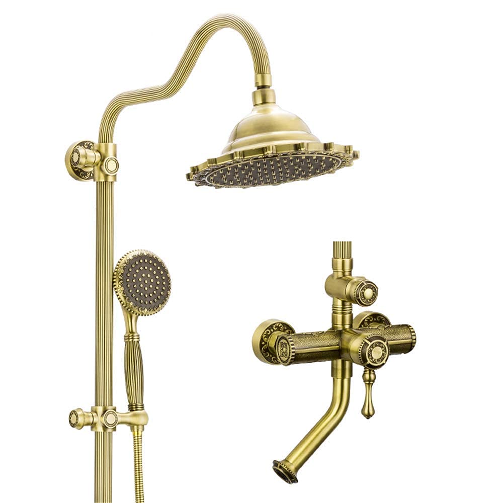 Mitigeur mural de douche en bronze pour remplacer votre vieux robinet entartré