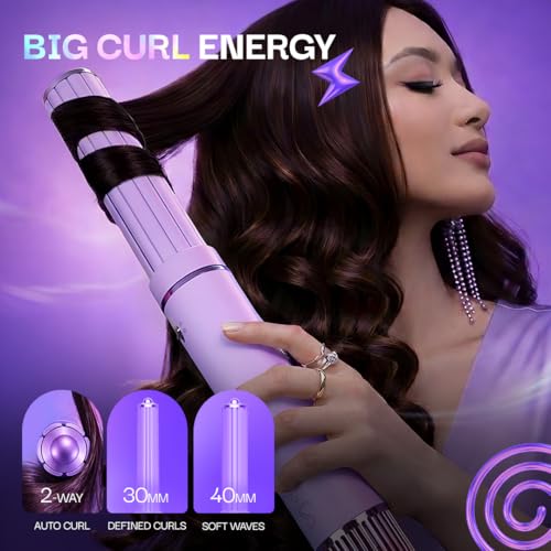 Image of Bombae (H)AirPlay Pro All-in-one Hair Styling System | Hairstyles Without Heat Damage | 110,000 RPM BLDC Motor with Ionic tech & Curling Styler with Auto Wrap | 3 Speed Settings & 4 Heat Settings with Cool Shot | 6 Interchangeable Styling Attachments