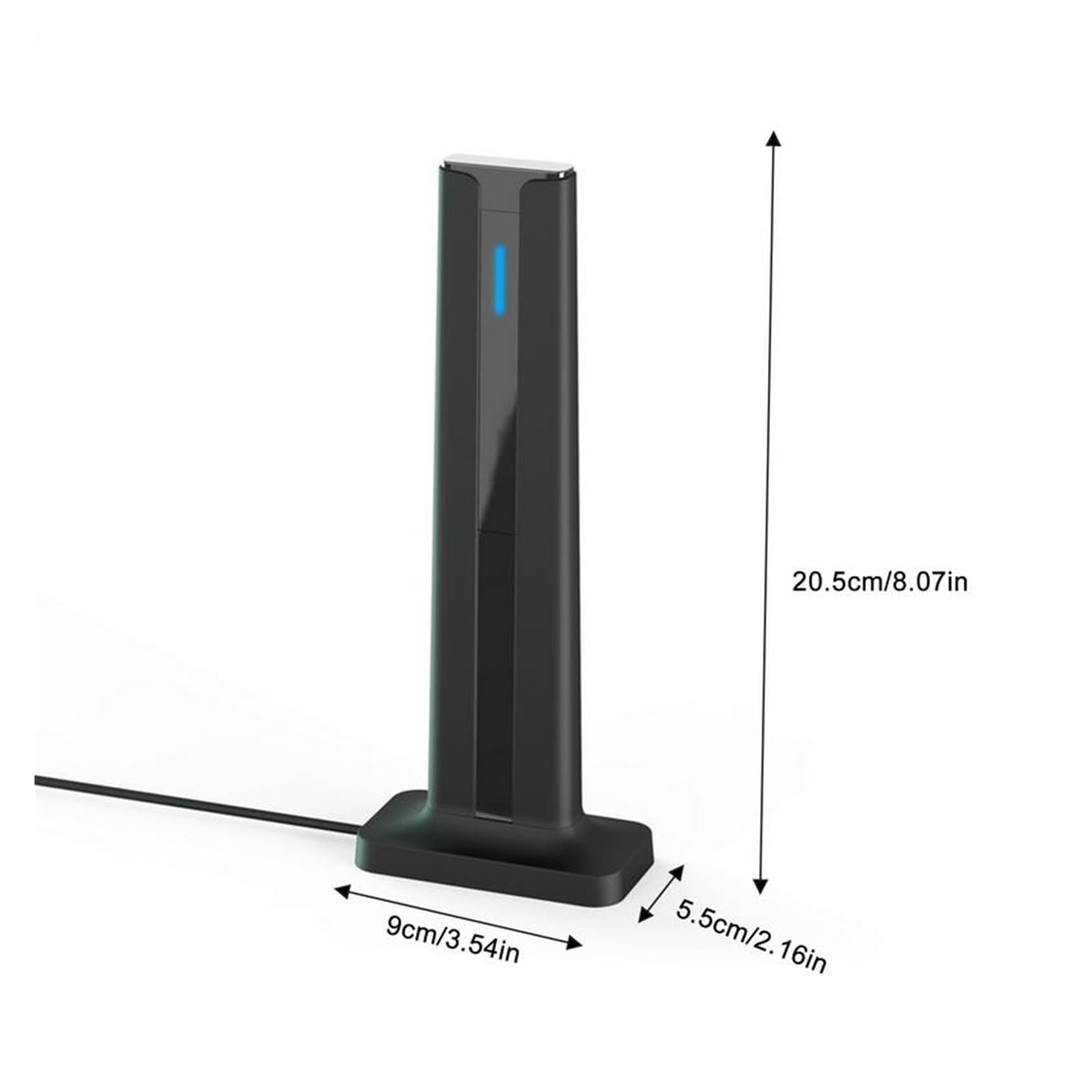 Antenna Interna For TV Digitale HD 4K 1080P HDTV Amplificata A Lungo Raggio Amplificatore Di Segnale Del'antenna Televisiva Copertura più ampia