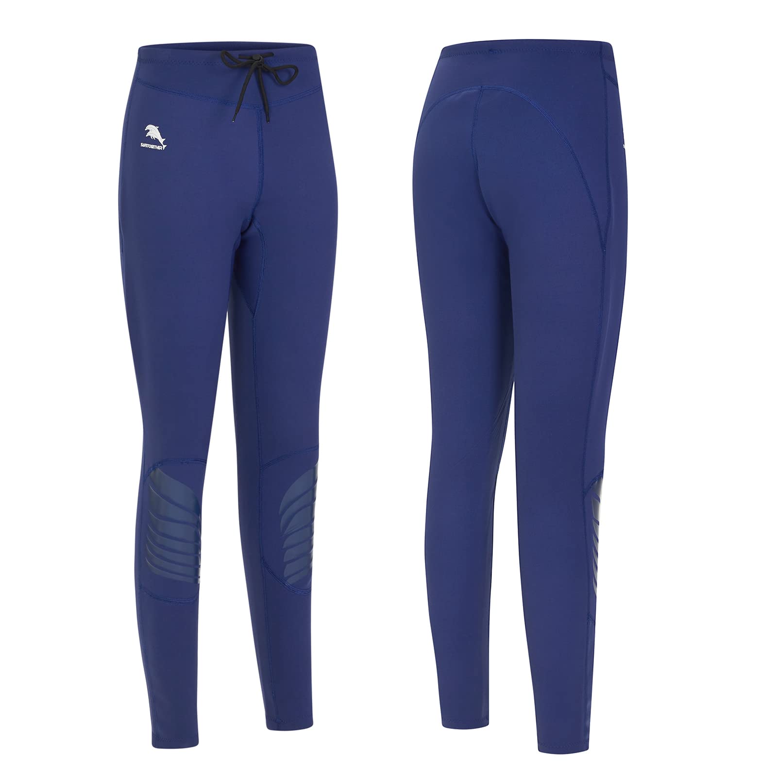 Pantaloni da muta termici, 2 mm, a vita alta, in neoprene, per uomo e donna