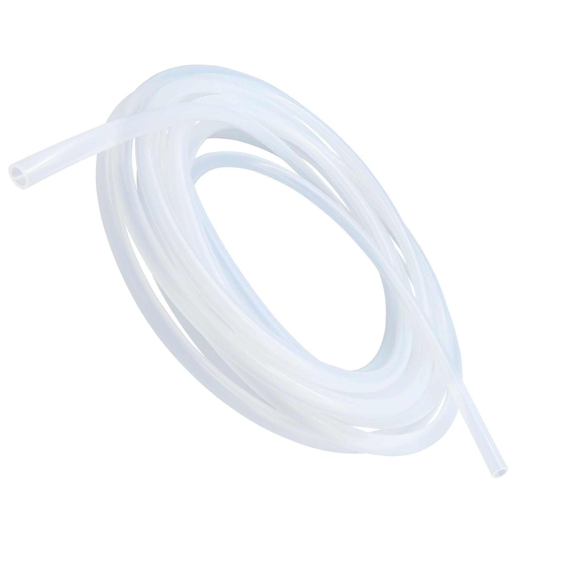 Lavmhab Transparent Clear Silicone Tube Food Grade Hoses Size 14Mm X 18Mm, Length 6M (19.6Ft), Thickness 2.0Mm, Flexible Rubber Silicone Tubing For Air Hoses Water Pipes