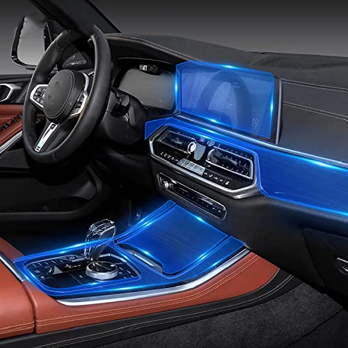 Film GPS TPU anti-rayures et auto-réparateur pour console centrale BMW X5 G05