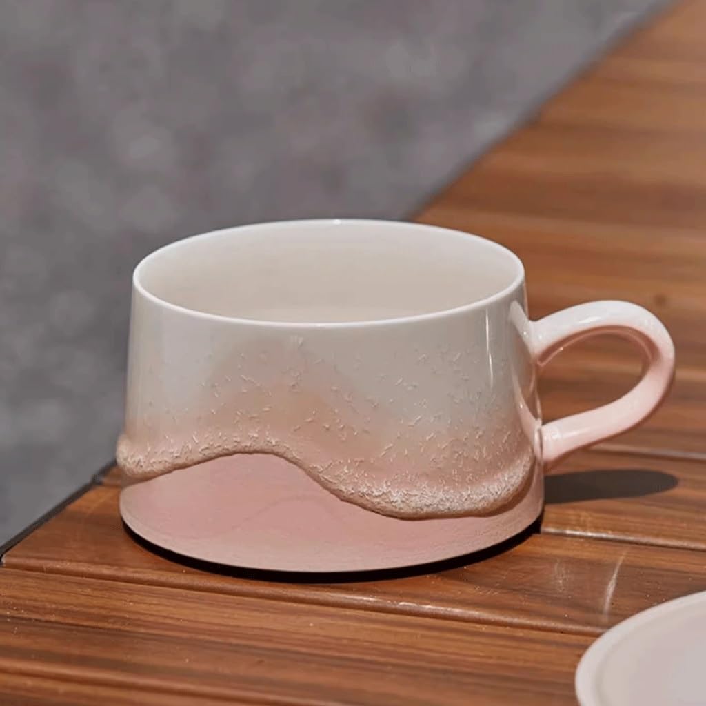 Tazas Cafe Taza De Café Bajo Vidriado Cerámica Hecha A Mano Mug Cups