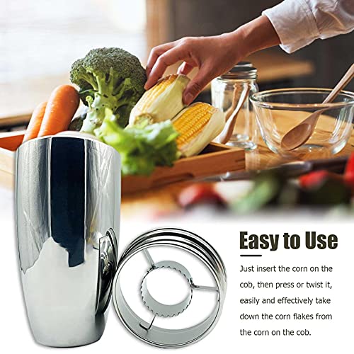 Cowslip Maïsschilmachine, draagbare roterende schilbeker van metaal, roestvrij staal, maïsmes-ontpitings- en… - Image 7