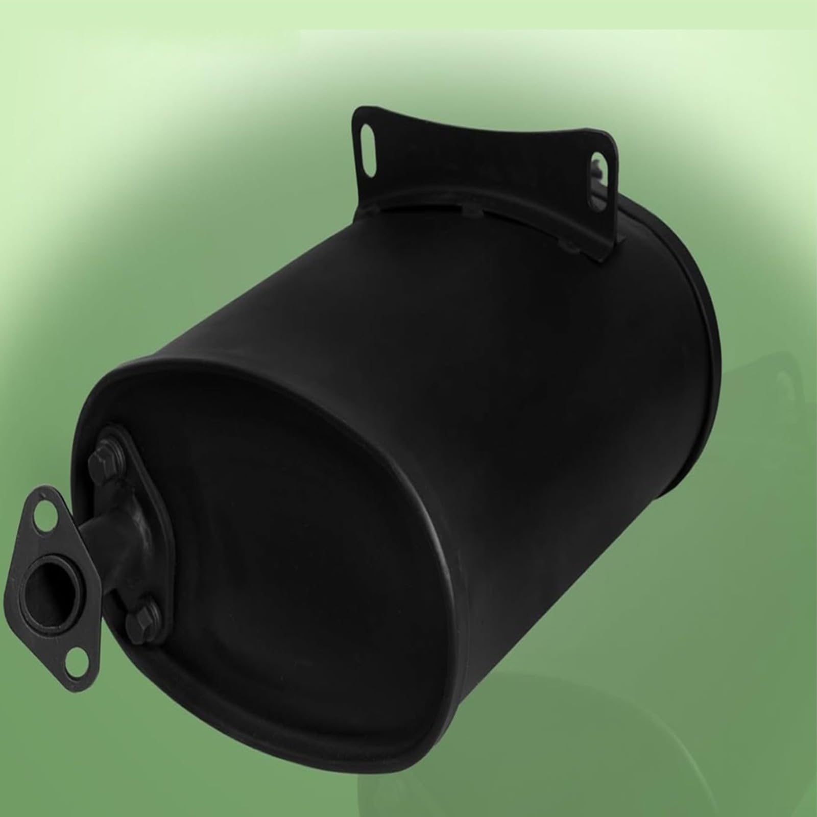 HpLive Generator Schalldämpfer Auspuff für Champion für Predator für Honda für GX160 für GX200 5,5PS 6,5PS Metall Lärmreduzierung Leistungssteigerung Robuste Konstruktion Einfache Montage Schwarz
