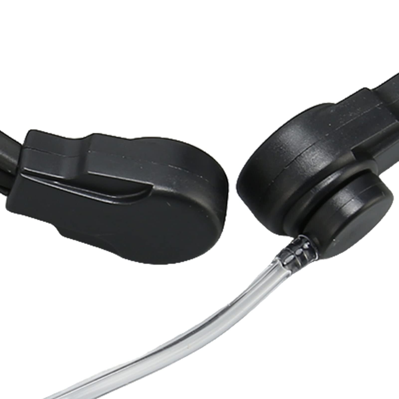 Adattatore PTT U94, Auricolare per Microfono a Gola per Alan per Midland Radio, Cavo Adattatore Militare Push-to-talk a Mani Libere con Auricolare per Microfono a Gola