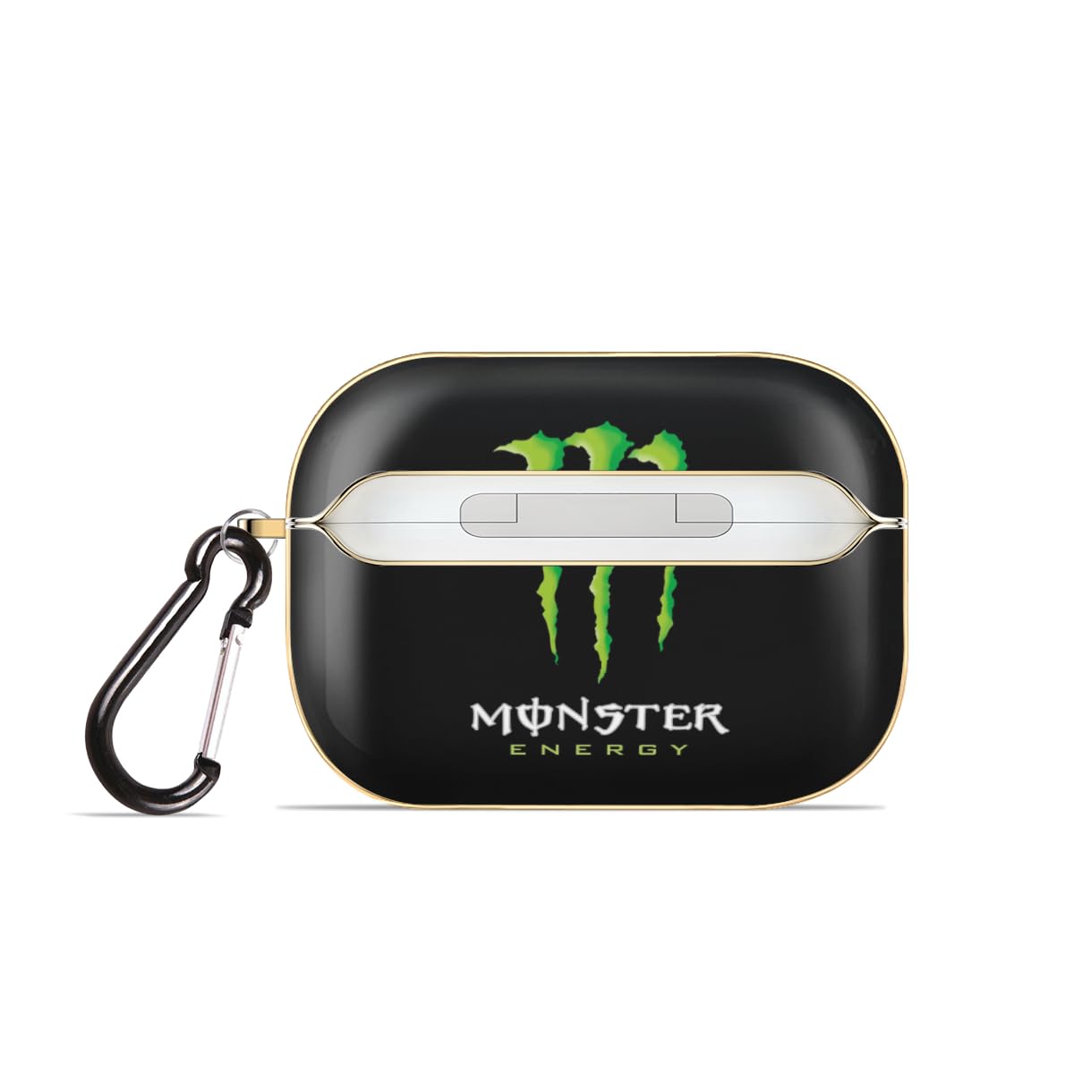 BUBU イエロー モンスター イヤフォンケース 2個セット Amazon | Air Pods Pro2 ケース ロゴモンスターエナジー AirPods