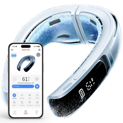 RANVOO AICE LITE MAX 2026 Real AC Cold Blast [No.1 Coolest & Most Durable] AI Neck Air Conditioner,...