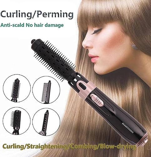 Camidy Hair Dryer Brush - Hot Brush for Hair Styling, Light Weight Dryer Hair Brush for Women,4 in 1 Hot Air Brush Wet and Dry Hair Dryer Hair Curler Straightener Styling Brush - Image 3