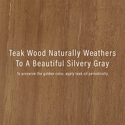Crosley Furniture Co7380-Tk Caddington Indoor/Outdoor Wood Bench, Teak #TOP5