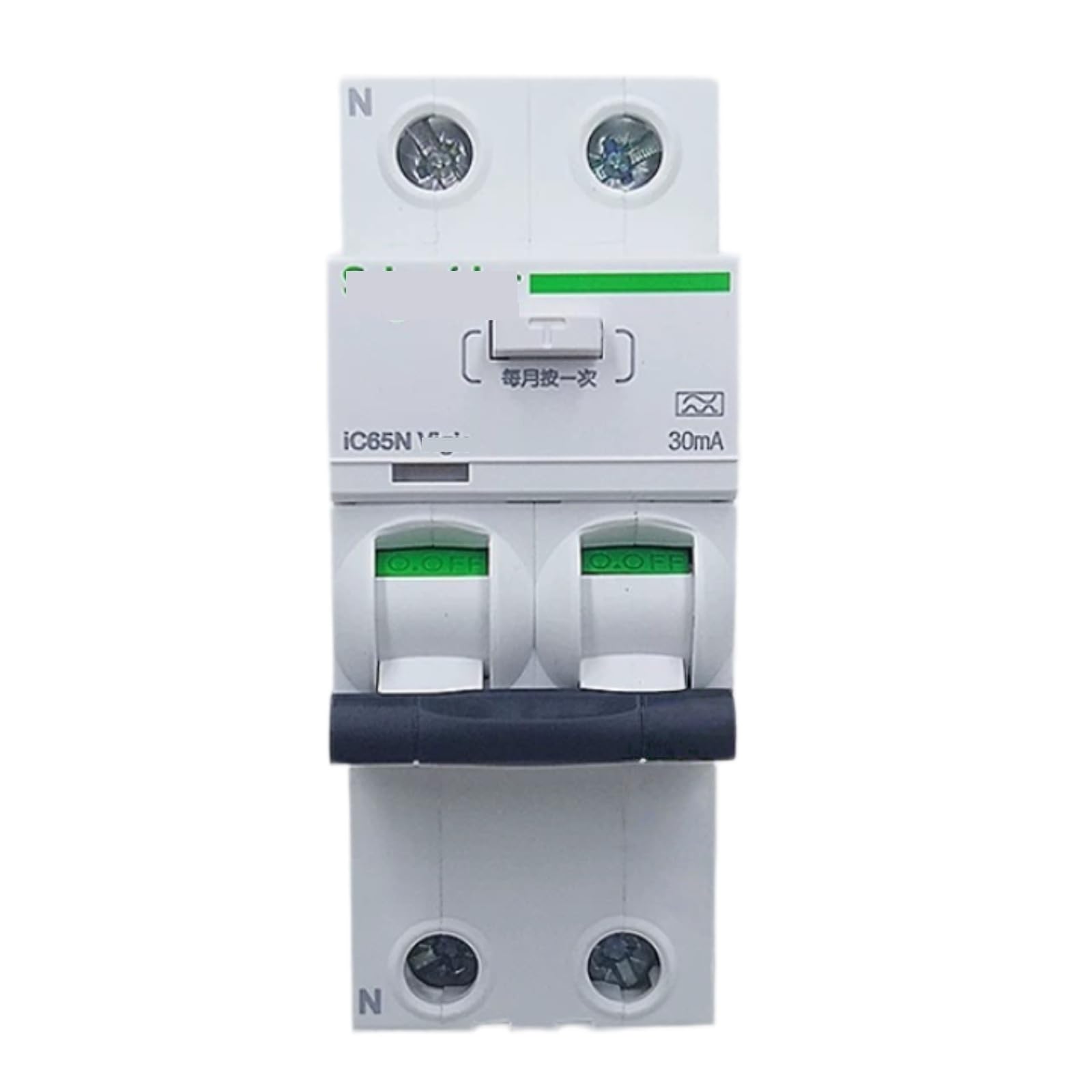 HKEJSJWA Circuit Breaker A9D65216, 2P 16A 30mA Leakage Circuit Breaker Switch