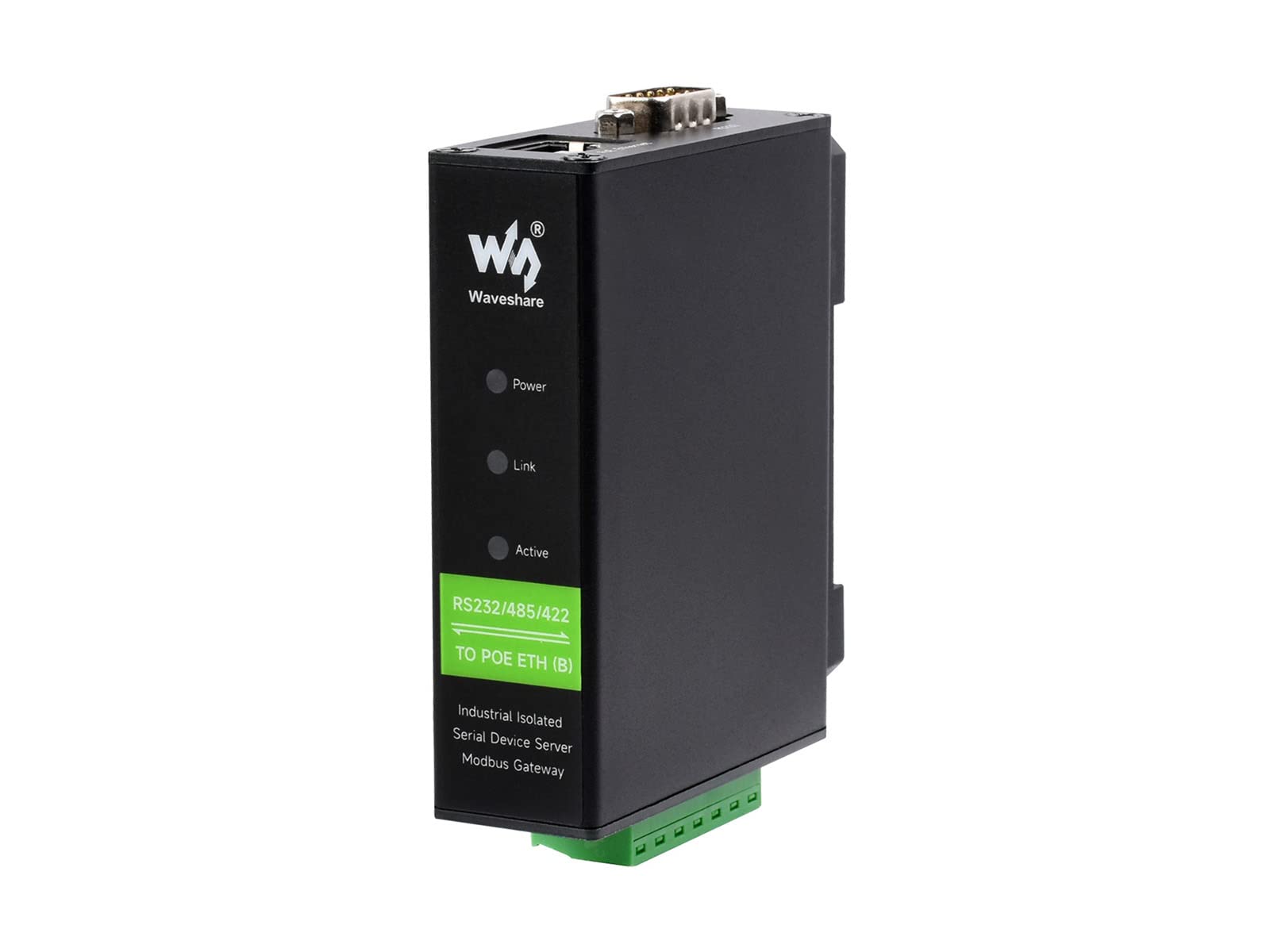 rs232/485/422 to rj45 eth module serial server modbus gateway mqtt gateway tcp/ip to serial, with poe function, bi-directional transparent data transmission between rs232/485/422 and ethernet