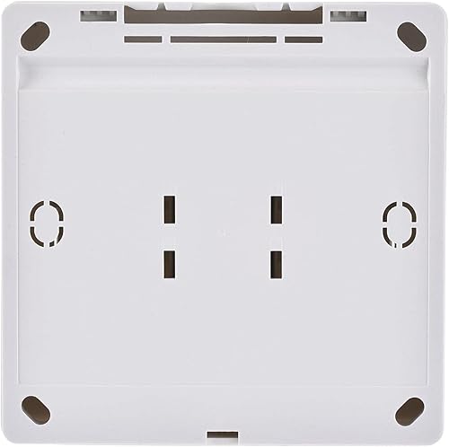 Miniatura 4 de uxcell Interruptor de liberación de botón de salida para puerta Sistema de control de acceso Panel de PC 3.386 inx3.386 in 12V 3A Blanco 4 unids