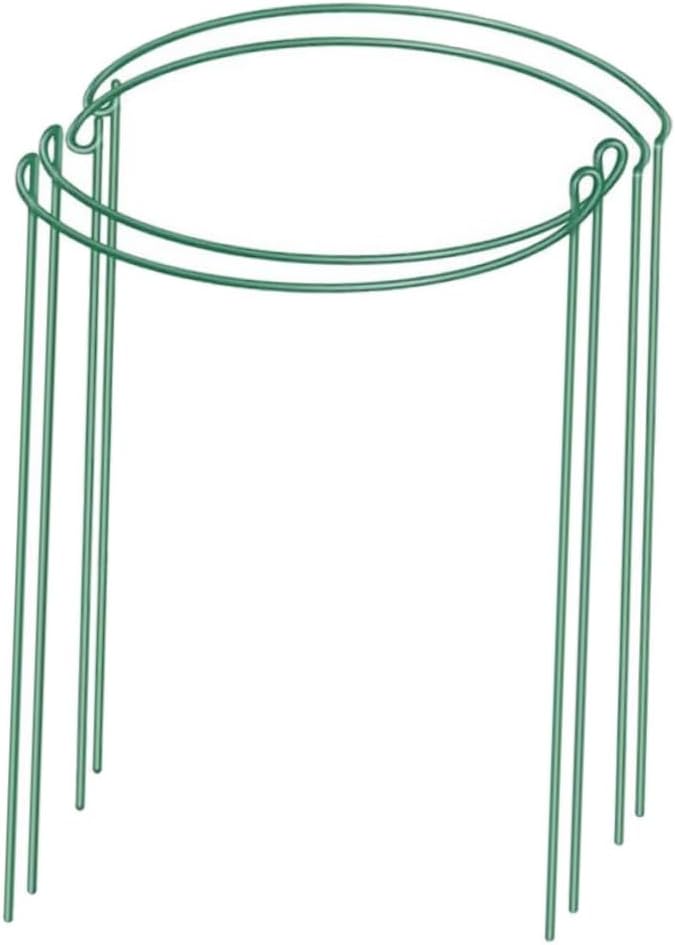 4pcs Plant Stake Support Frame Semicircular Stakes for Garden Strong Coating for Invisibility