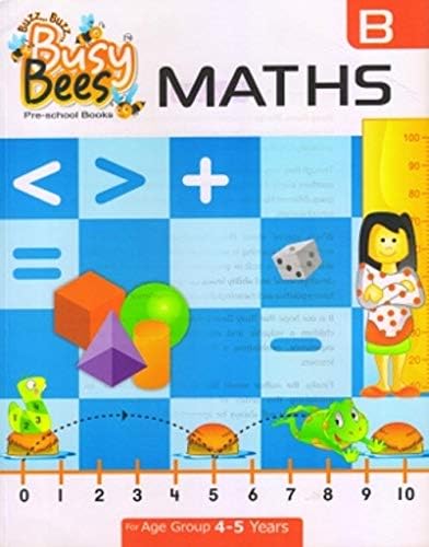 Acevision Busy Bees Pre-School Books - Maths Book B
