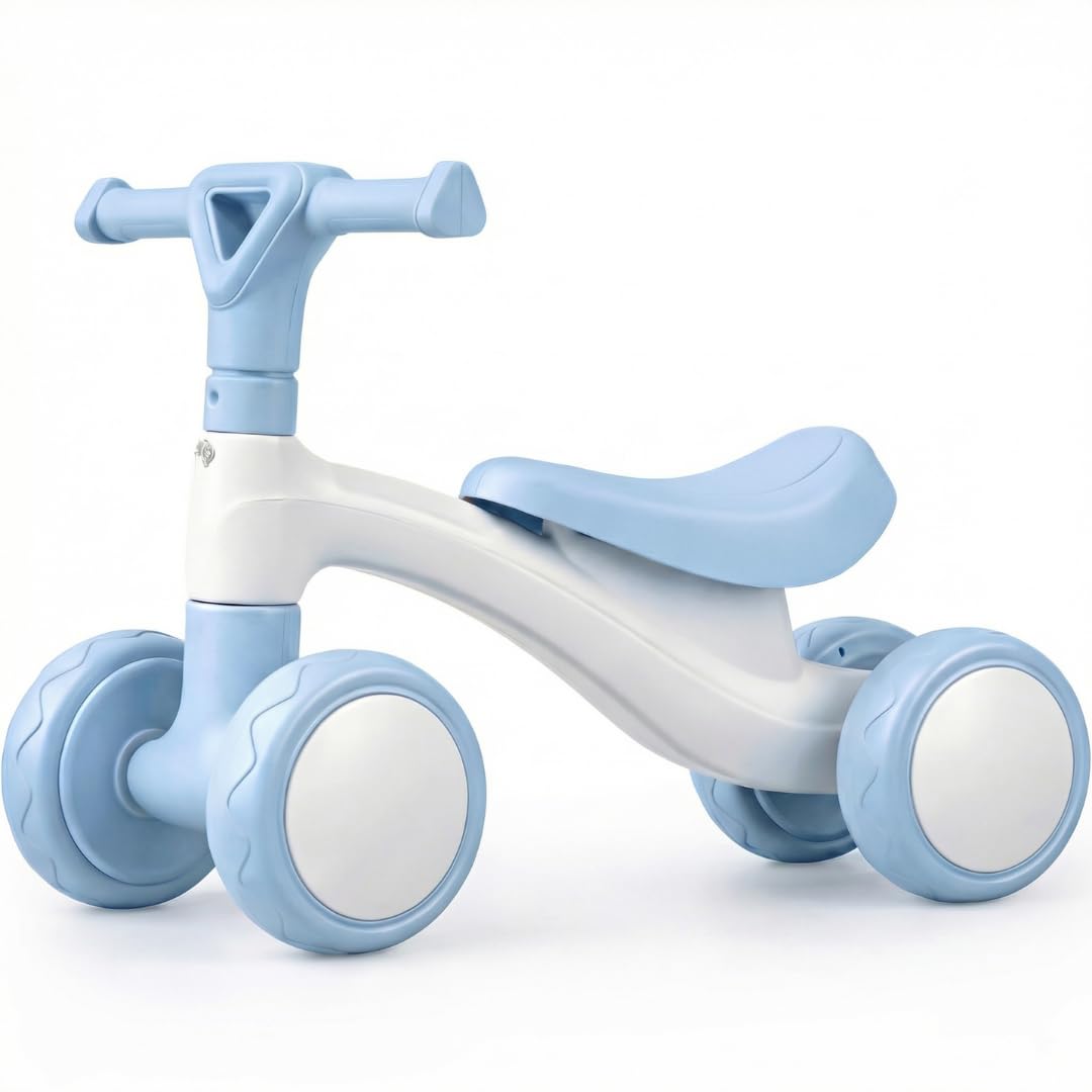 Edibaby, Triciclo Bebé 1 Año | Correpasillos Ligero | Primera Bicicleta de Equilibrio para Bebés | Bici sin Pedales | Juguete Niño 1-2 Años Ideal como Regalo (Rosa) — view 11