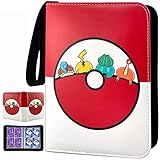 Compatible con múltiples tarjetas: esta carpeta para tarjetas es compatible con múltiples tarjetas de juego, como juegos de cartas MTG, juegos de cartas Yu-Gi-Oh, juego de cartas Dutch Blitz, tarjeta de juego de baloncesto, tarjetas de béisbol, tarjetas de fútbol y mucho más. (Las tarjetas coleccionables no están incluidas)