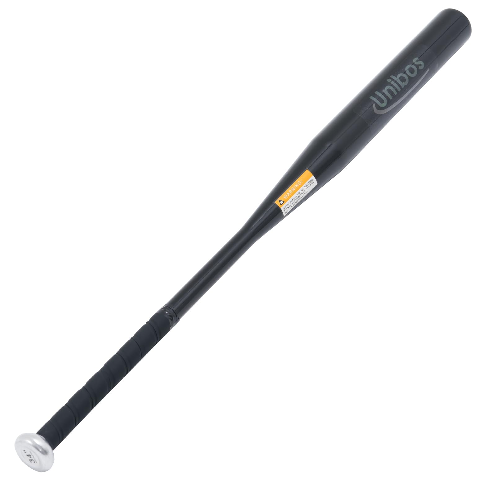 Unibos | 2PCs 34-Inch Black Aluminium Baseball Bat – Heavy Duty Anti-Slip Grip Metal Bat For Adults & Teens – Outdoor Sports Equipment (2)