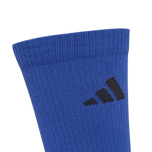 adidas Unisex Cushioned Crew Socks 6 Pair Pack Socks, team royal blue/dark blue/warm clay/pure ruby, S – Ansicht 4
