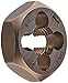 Irwin Tools 6702 IRWIN High Carbon Steel Hexagon Taper Pipe Dies - die 1/8-27 1 npt hex hanson [Set of 10] (6702),