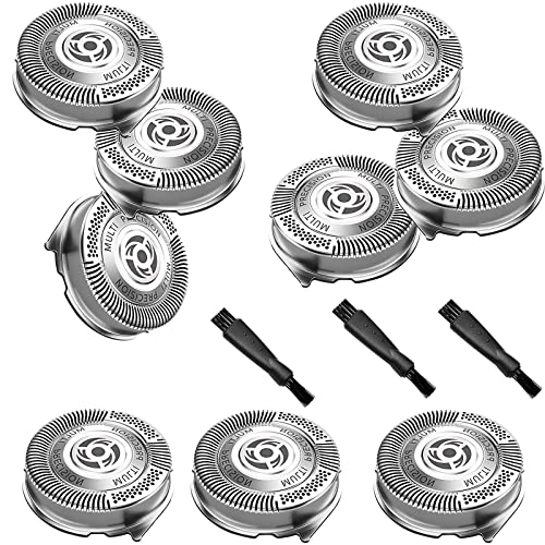 SH50/52 Replacement Heads Compatible with Electric Razor Shavers Series 5000 (S5xxx) AquaTouch (S5xxx), SH50/52 Upgrade Heads Blades