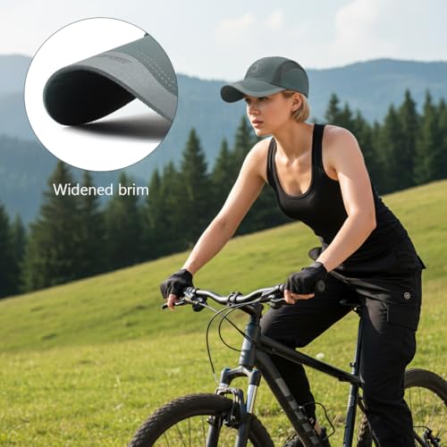 Image of Zibuyu� Baseball Caps for Men Women Sports Cap Breathable Cotton Cap Outdoor Fishing Hiking Adjustable Buckle Closure Summer Cap - Green /Grey /Black